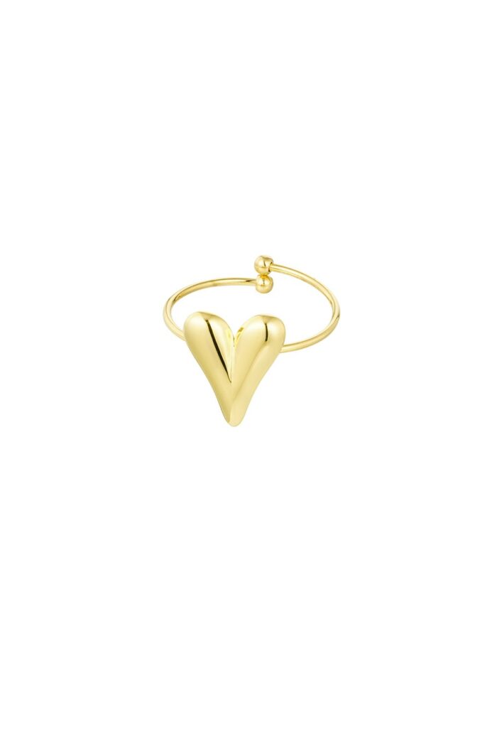 Aesthetic hartjes ring