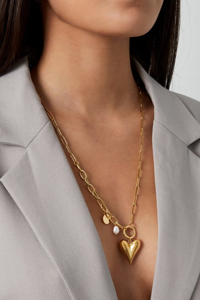 Ketting Pearl baby goud - Afbeelding 2