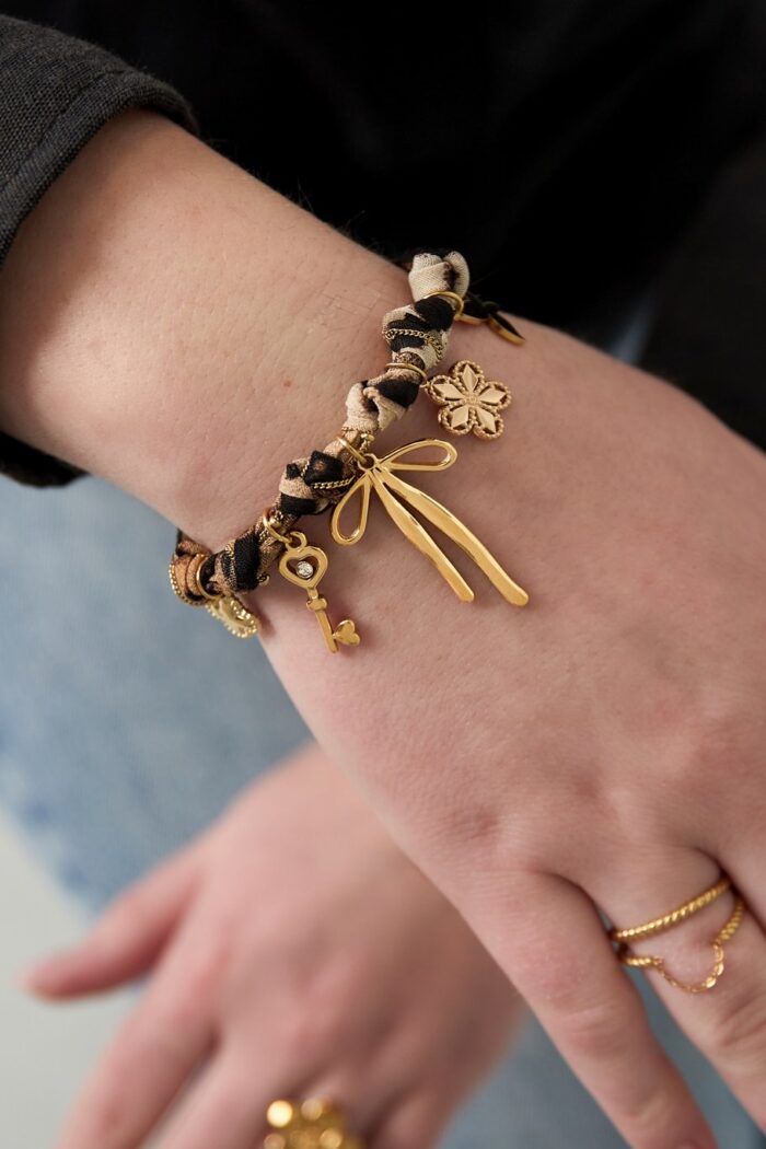 Leopard trendy armband - Afbeelding 2