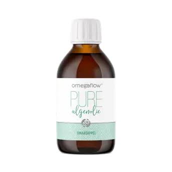 Omegaflow Vegan Algenolie vloeibaar met plantaardige omega-3 EPA en DHA